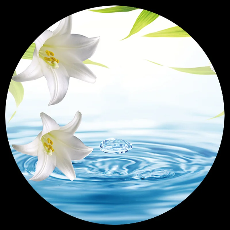 Пользовательские Любой Размер 3D фото обои современные цветок лилии