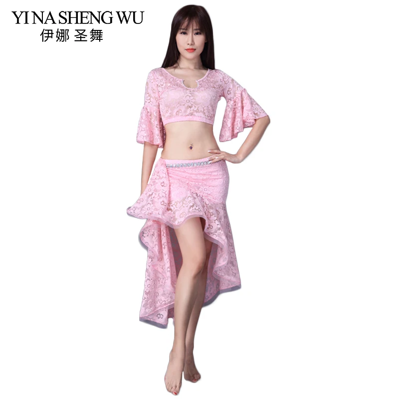 Тренировочная одежда для взрослых танца живота новые танцевальные костюмы