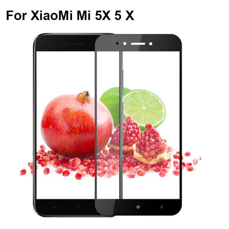 1 шт. 9H полная Защита экрана для Xiaomi mi 5X 5 X полное покрытие защитная пленка