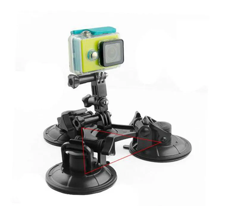 Тройная Вакуумная присоска большого размера держатель + 3-сторонний шарнирный