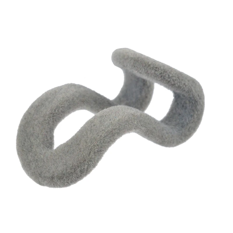 Grey 10 шт. Ganci для домашнего хранения Titolari Floccaggio Appendiabiti Magia Gregge Facile Gancio Нескользящая Spazio Guardaroba - Цвет: Grey