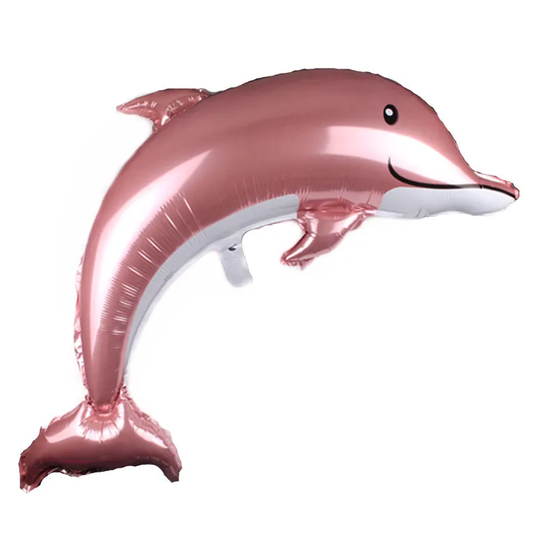 Дельфин Мультфильм животных алюминиевый мембранный воздушный шар свидание