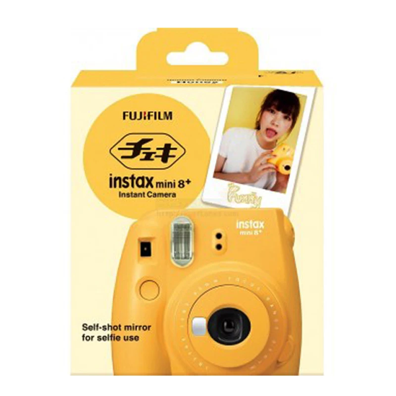 Fujifilm Instax Mini 8 Plus мгновенная медовая камера + Fuji 20 пленка простая фотография белый