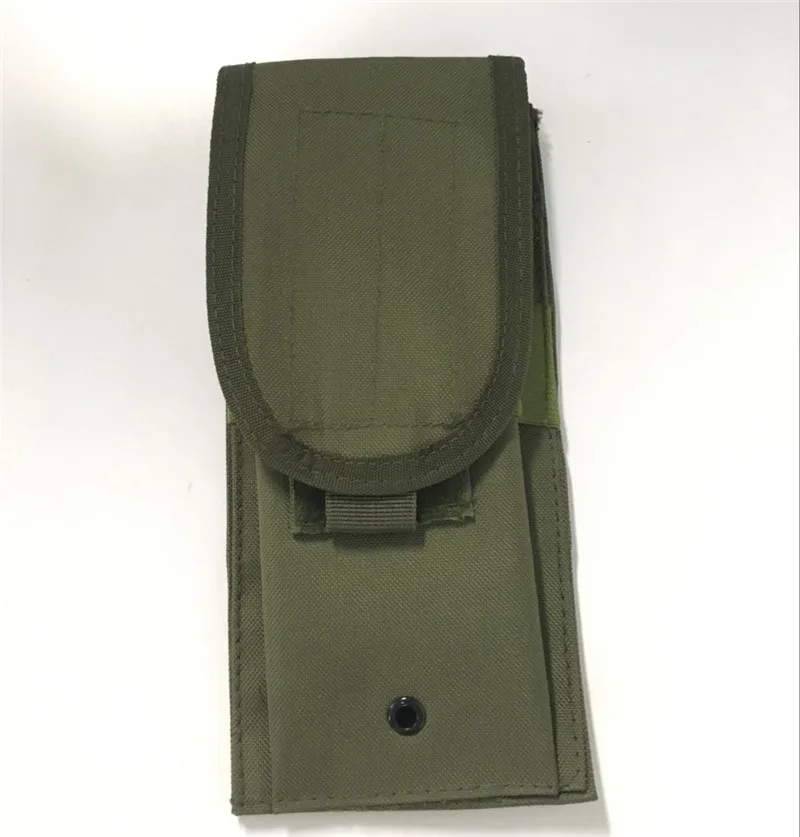 Green Страйкбол Molle тактический военный армейский картриджный мешочек с зажимом для подсумок инструмент карта интерфон Mag Чехлы для охоты стрельба - Цвет: Green