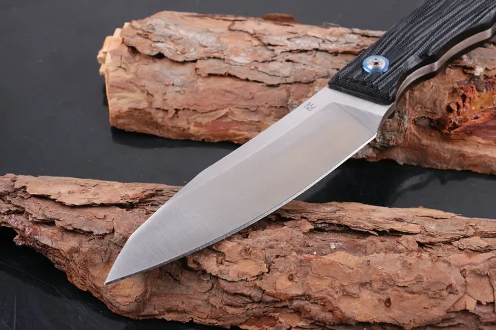 Mengoing 60HRC высокопрочный тактический военный нож с фиксированным лезвием D2