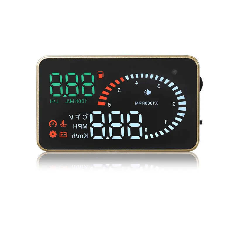 Автомобильный Hud 3 5 дюймов X6 дисплей на головке автомобиля GPS Спидометр цифровое