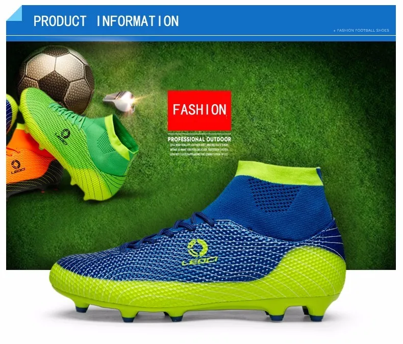 Высокая Лодыжки Детские Бутсы Футбольные Superfly Дешевые Футбол Футбол Обувь Бутсы Мальчики Девочки Кроссовки Высокого Качества