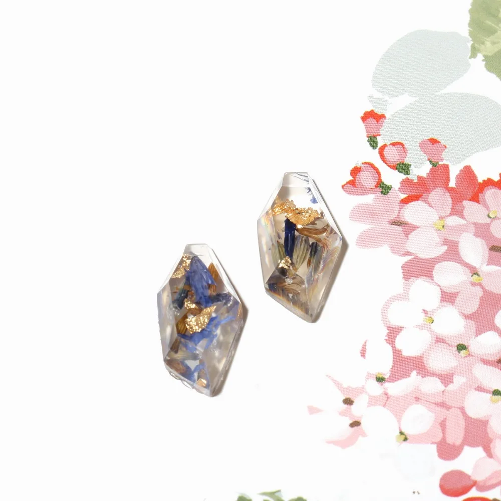 Серьги GUFEATHER M326 для самостоятельного изготовления ювелирных изделий акриловая