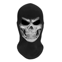 szblaze brand new reaper ghost skull skeleton balaclava mask halloween cosplay headgear war game cs paintball stocking mask