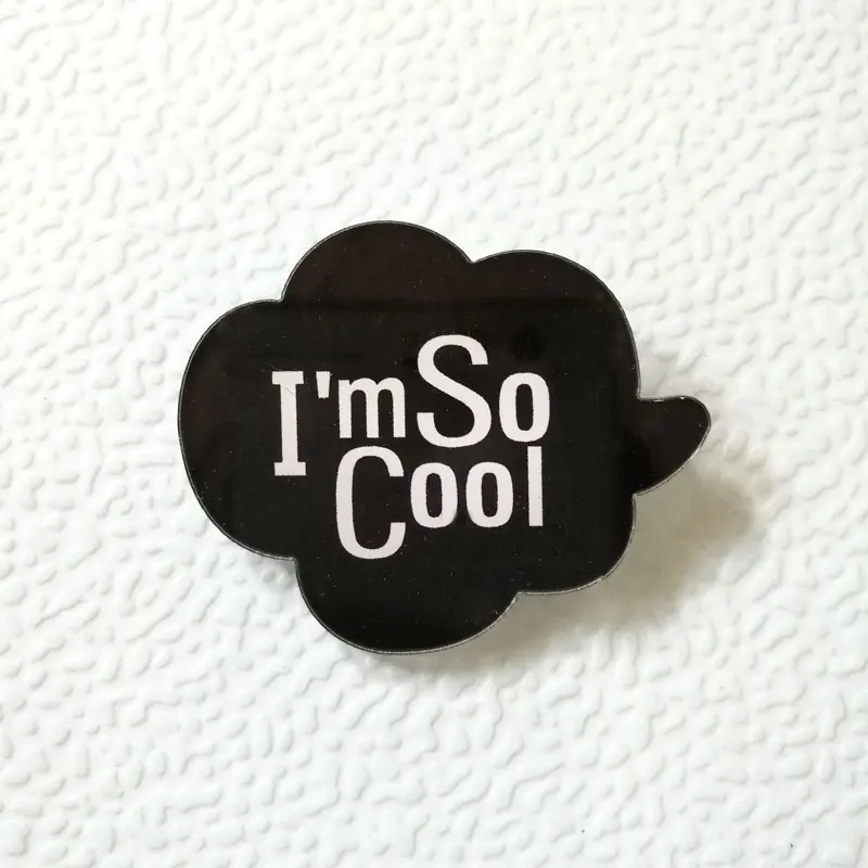A0558 1 шт. Harajuku Pin значок пластиковая брошь герой Значки для одежды значок на рюкзаке акриловые значки на одежду - Цвет: A0558