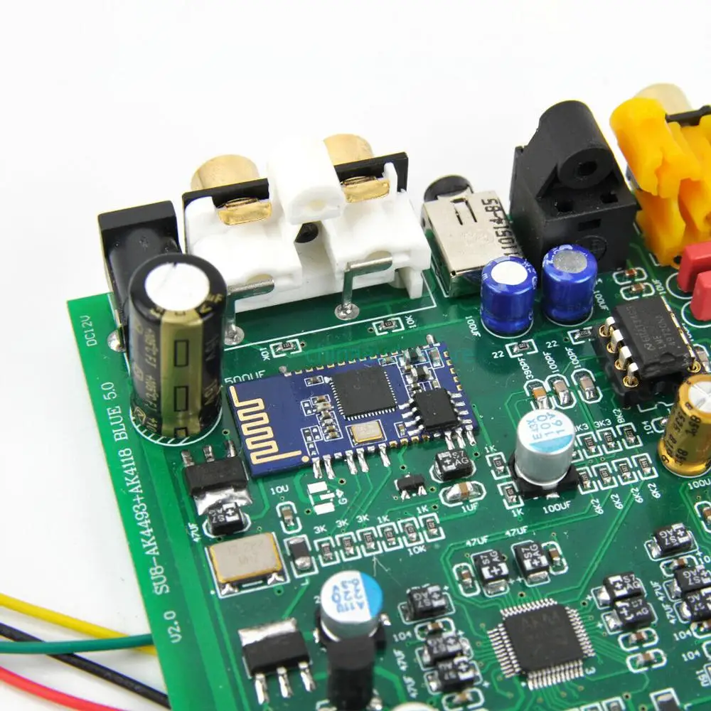 HIFI двойной AK4493EQ DSD DAC Bluetooth 5 0 беспроводной плеер AK4493 XMOS Amanero USB LME49720 OLED дисплей
