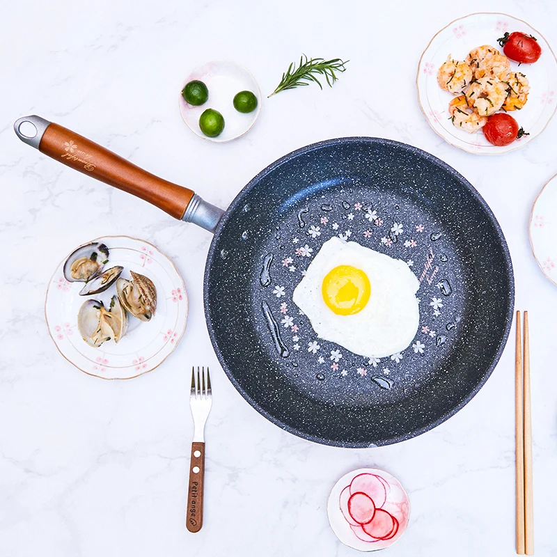 Justcook японские сковороды 26 см без масляного дыма винтажные антипригарные с
