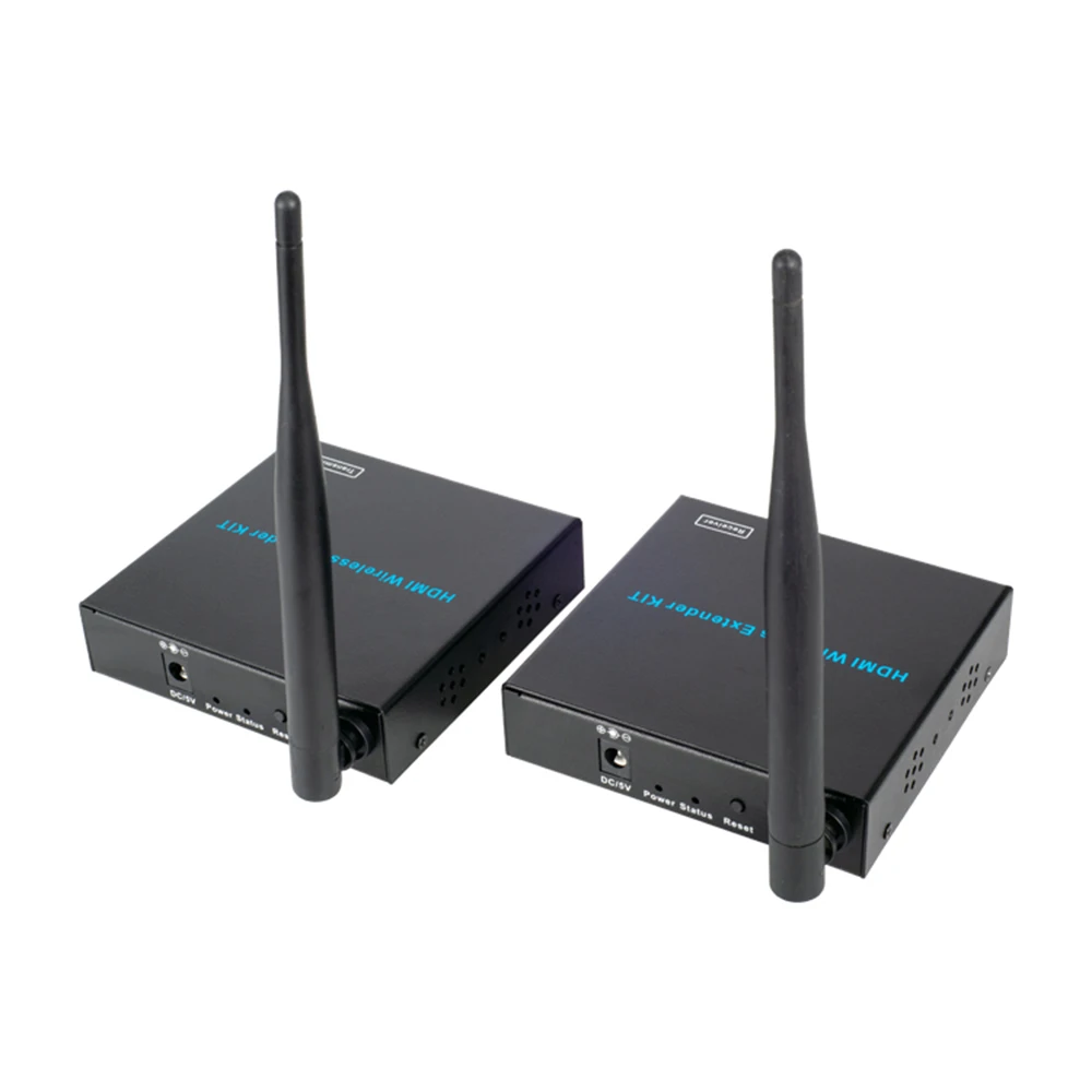 HDMI H.264 беспроводной удлинитель 100 м 5 ГГц WiFi HDMI удлинитель передатчик приемник комплект TCP/IP Поддержка Макс от 1 до 4 для HDTV