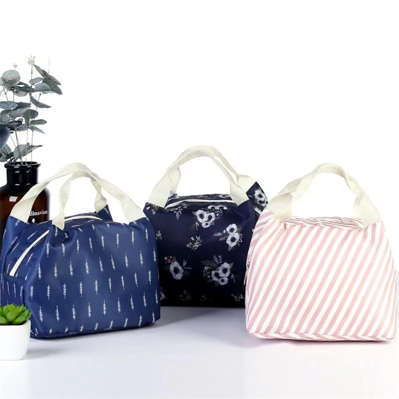 New Fresh Insulation Cold Bales Thermal Oxford Lunch Bag Waterproof Convenient Leisure Cute Flamingo Tote Picnic Bags | Багаж и сумки
