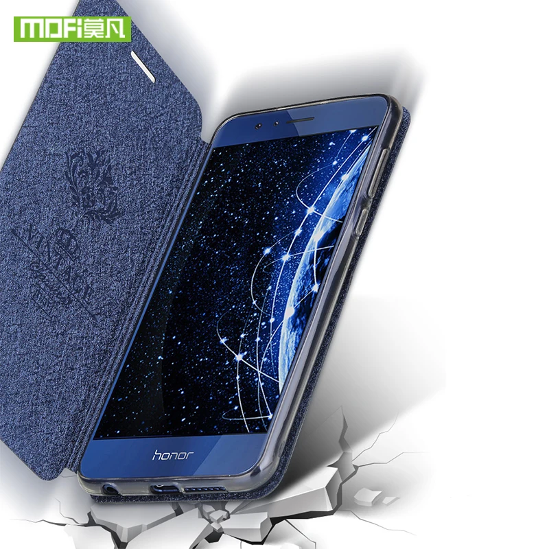 Mofi для Huawei Honor 8 lite чехол huawei honor силиконовый флип кожа 360 протектор флип-кейс
