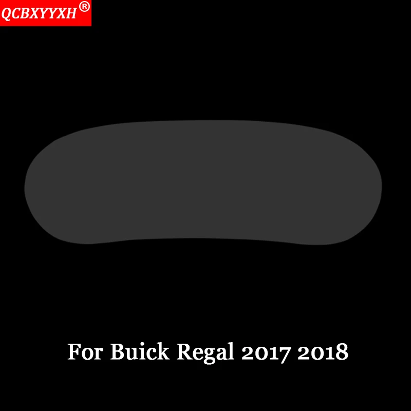Прозрачный QCBXYYXH автомобильный Стайлинг 1 шт./компл. ПЭТ приборной панели Краски защитная пленка светильник передачи Авто аксессуары для Buick Regal - Название цвета: Прозрачный