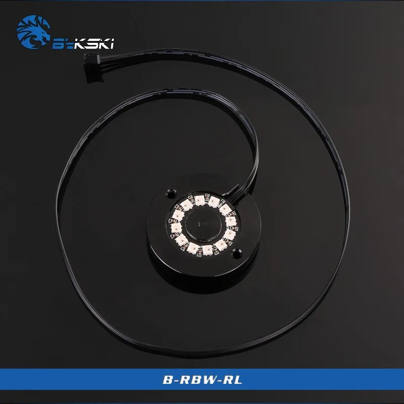 RBW Light Bykski B-FMpa-HC PC водяного(жидкого) охлаждения расходомер/индикатор с 5 В RBW светодиодный светильник - Цвет лезвия: RBW Light