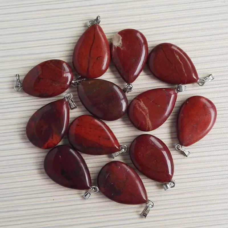 

Wholesale natural Rainbow stone water drop pendant Point Necklace & Pendant for jewelry making charms 50Pcs/lot Free shipping