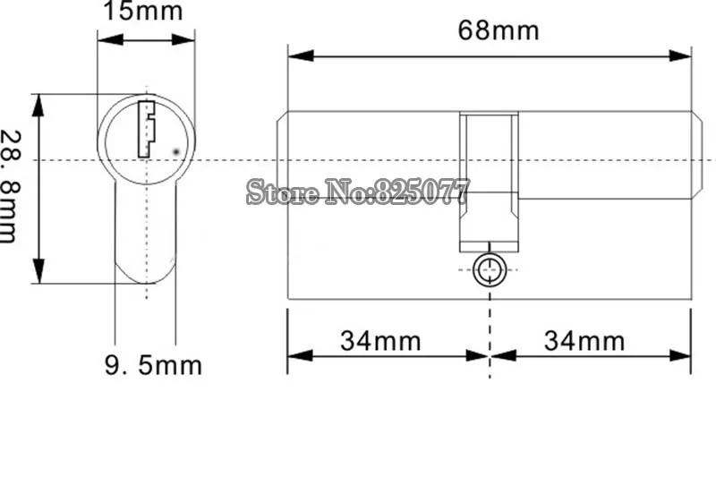 Бесплатная доставка 1 шт. сверхтвердая ручка из нержавеющей стали дверной замок