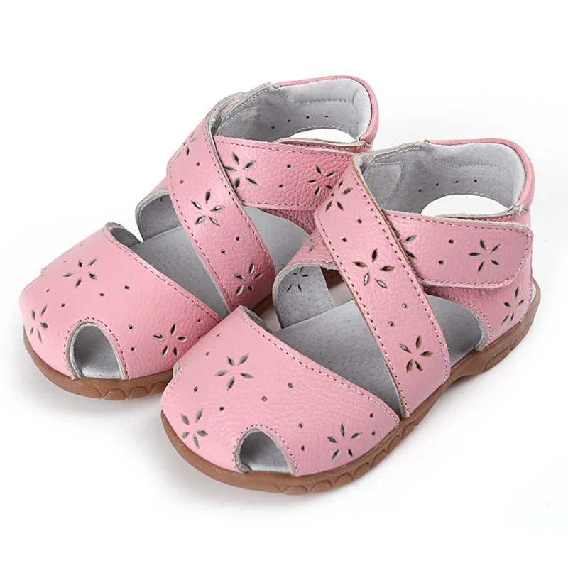 Новинка лета 2021 детские сандалии из натуральной кожи открытые римские для
