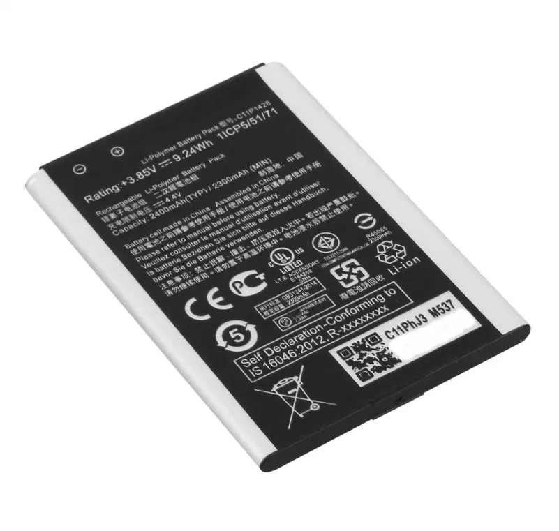 Сменный аккумулятор Ciszean 1x2400 мАч C11P1428 для Asus Zenfone 2 Zenfone2 Laser ZE500KL ZE500KG 5 "Z00ED |