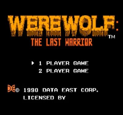 Werewolf Region Free 8 Bit Game Card For 72 Pin Video Player | Электроника