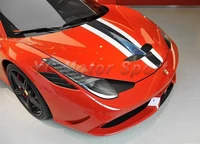 car accessories frp fiber glass speciale style hood fit for 2010 2014 f458 italia coupe spider hood bonnet