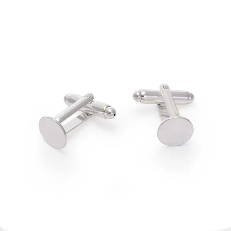 10 шт. мм круглые опорные рамки для фотографий латунные запонки свадебной