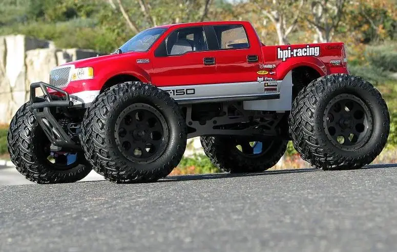 2pcs гонки по оси Monster Truck колеса/обода и шины 1/8 весы для ThunderTiger ARRMA Outcast MT E PLUS hobao HPI