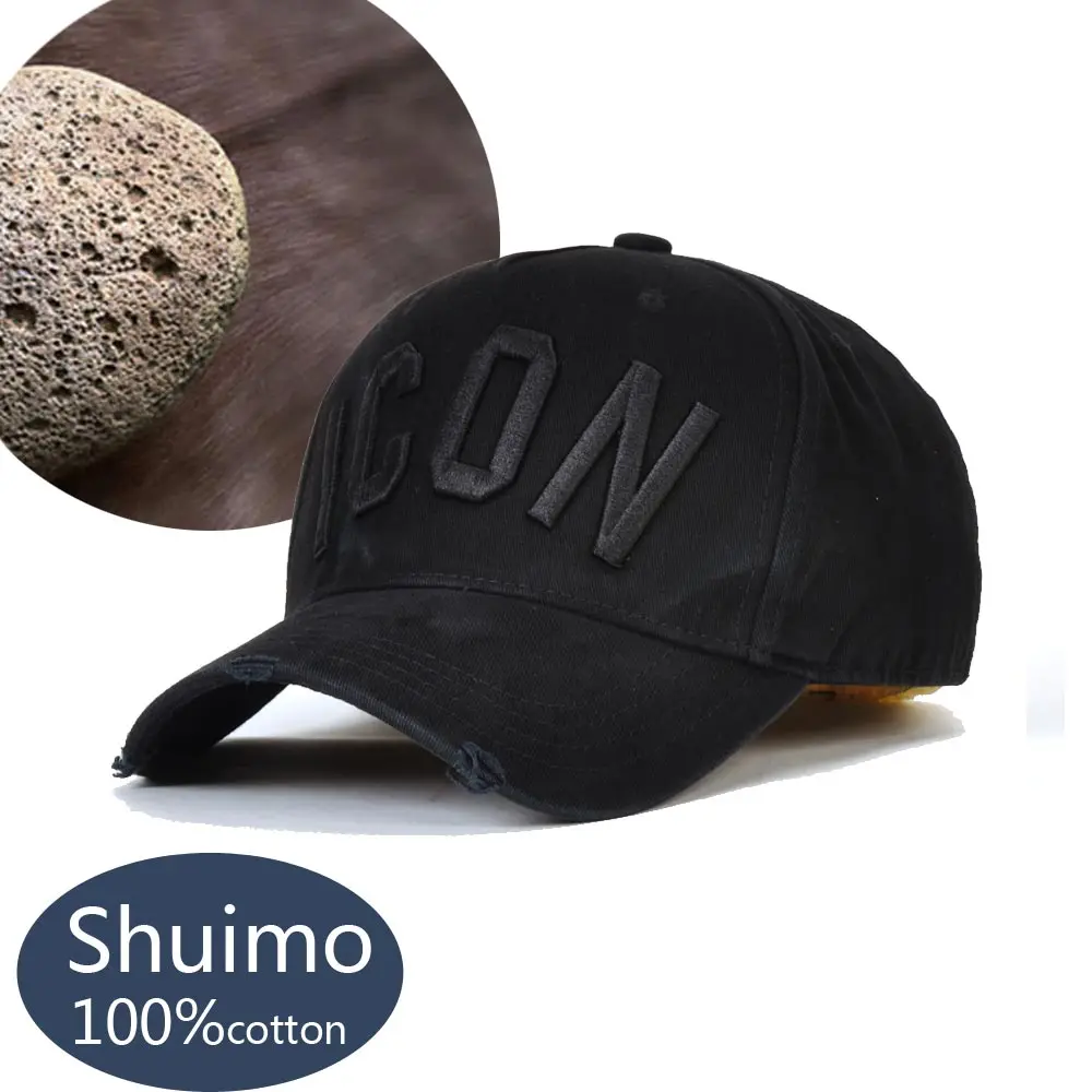 DSQICOND2 Хлопок snapback Бейсбол Кепки s буквы DSQ Высокое качество Кепки Для мужчин Для женщин клиента дизайн значок логотип шляпа черный Кепки папа Шапки
