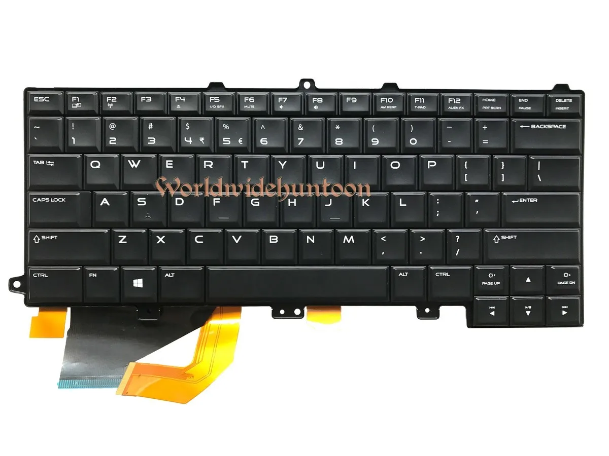 Оригинальная Совершенно новая клавиатура Reboto для ноутбука Dell Alienware 14 раскладная