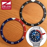 luminous luminous watch pepsi bezels inserts loop for seiko diverprospex gmt manlady watch parts bluered black