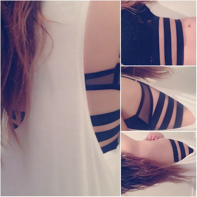 2017 Новый пастельный готический бюст бандаж рейв одежда переплет Сексуальная