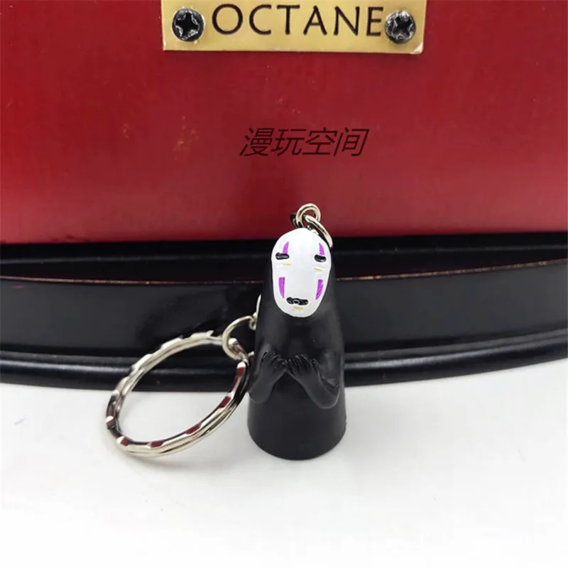Studio Ghibli Унесенные призраками No Face Man Виниловая фигурка Хаяо Миядзаки аниме Kaonashi Модель брелок кукла детская игрушка