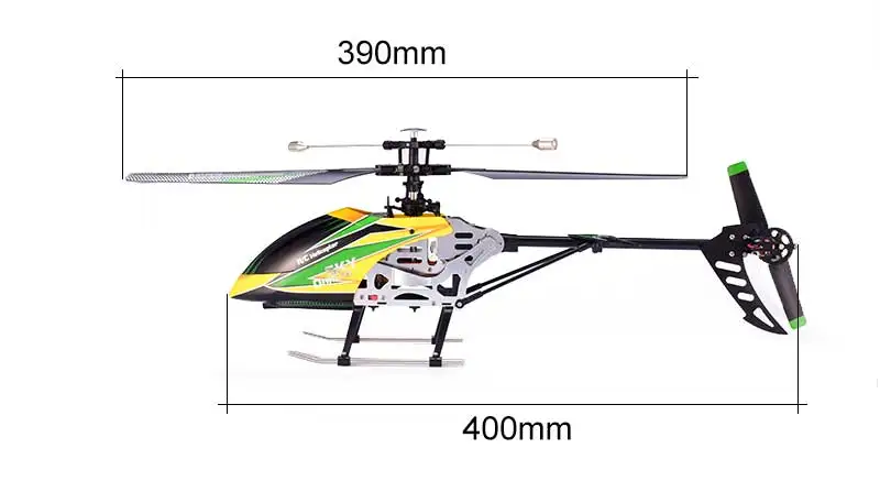 WLtoys V912 небесная танцовщица 4CH щеткой с одним лезвием RC вертолет гироскопом