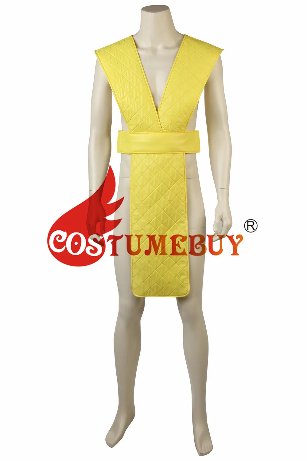 CostumeBuy, игра Mortal Kombat X, Скорпион, косплей, костюм для мужчин, наряд для взрослых, на Хэллоуин, карнавал, нарядный костюм, костюм L920