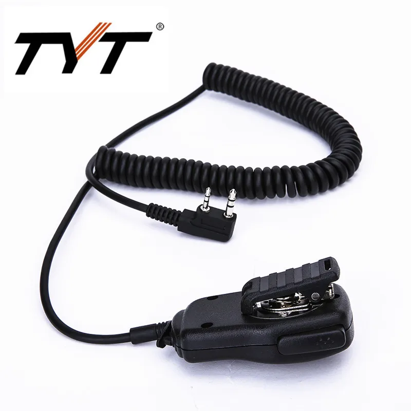 100% Оригинальный TYT Динамик Микрофон для фотографий DM UVF10 TH UV9 UV8000D MD 380 рация с K
