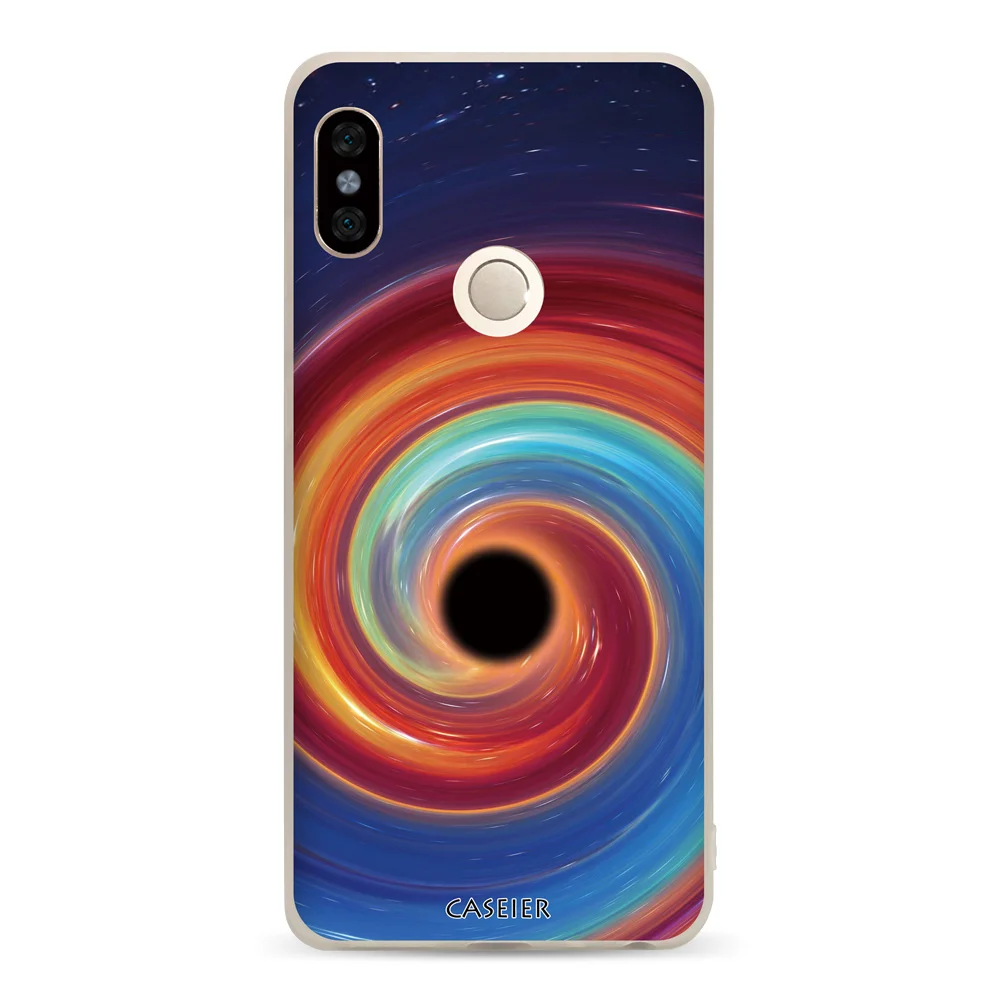 Чехол для телефона CASEIER с черным отверстием Xiaomi Mi 8 Lite A2 A1 крутой чехол Redmi 6A Note 7 5 6