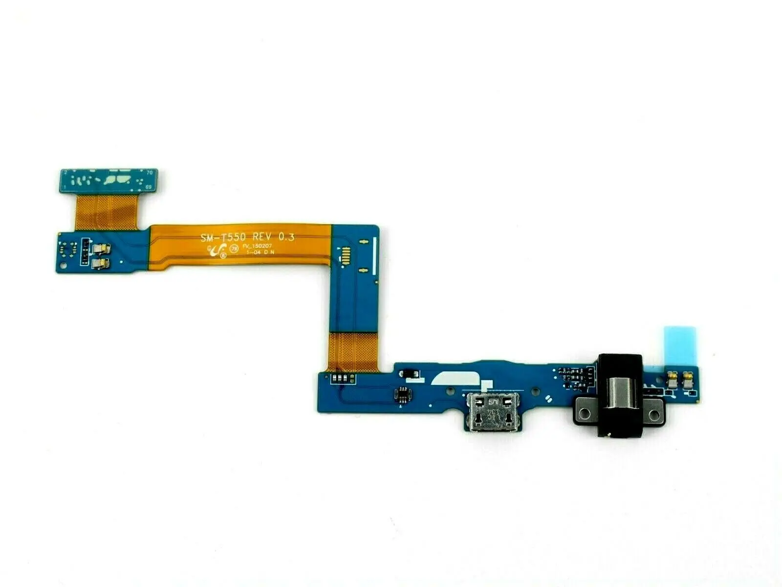 USB зарядный порт разъем зарядки гибкий кабель для Samsung SM T550 T555 Galaxy Tab A 9 7