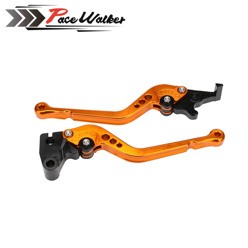 Регулируемые мотоцикла с ЧПУ Длинные тормозные рычаги сцепления 08 09 для 2013-2014