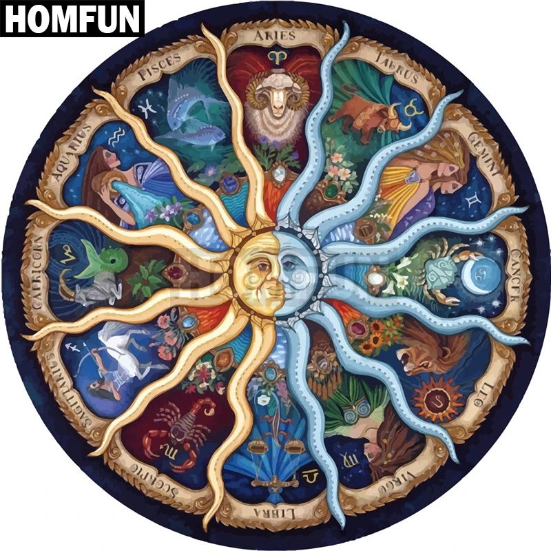 Алмазная живопись HOMFUN сделай сам картина с полными квадратными/круглыми