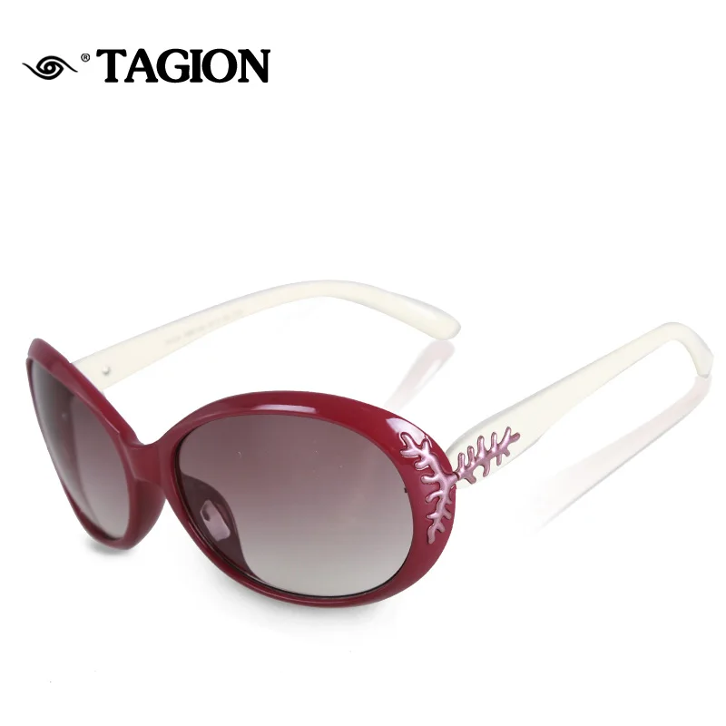 Классические Овальные Солнцезащитные очки TAGION для женщин разноцветные Модные