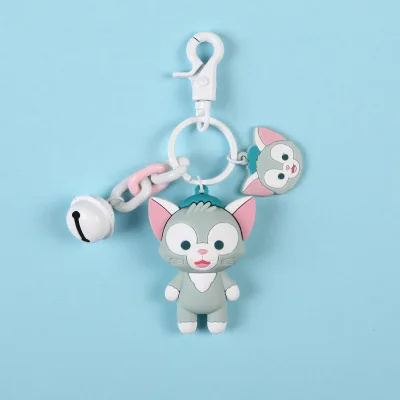 BR-11 Милый мультяшный клубничный медведь stellalou Rabbit брелок животное кукла брелок рюкзак аксессуары брелоки держатель для ключей - Цвет: BR-11