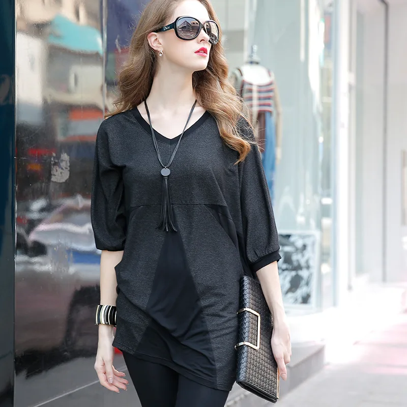 Весна и лето большой размеры женская одежда рубашка из шифона дышащая удобная |