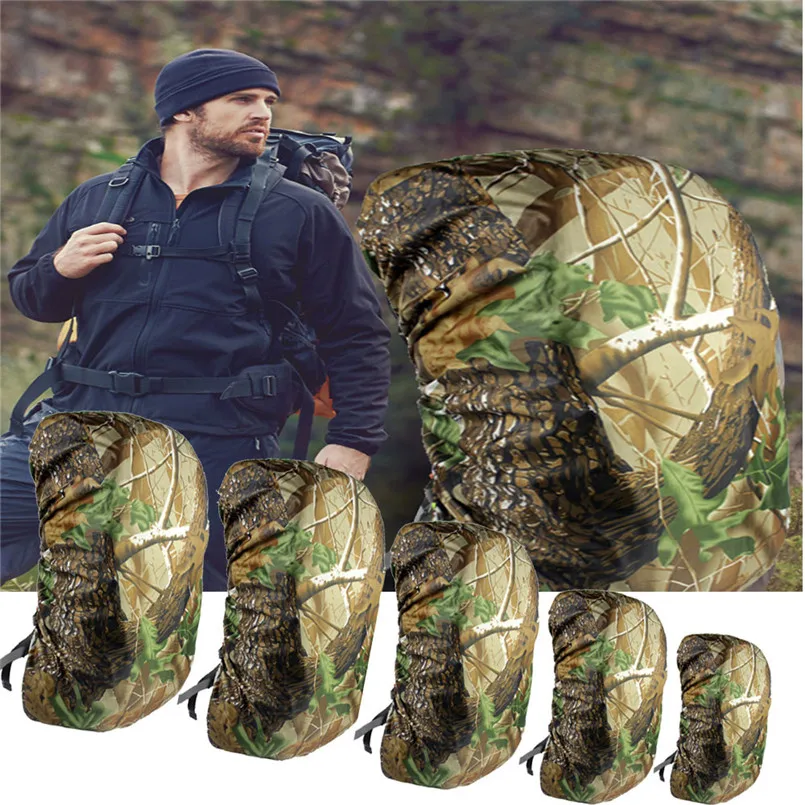 Водонепроницаемый камуфляжный чехол от дождя для путешествий пешего туризма