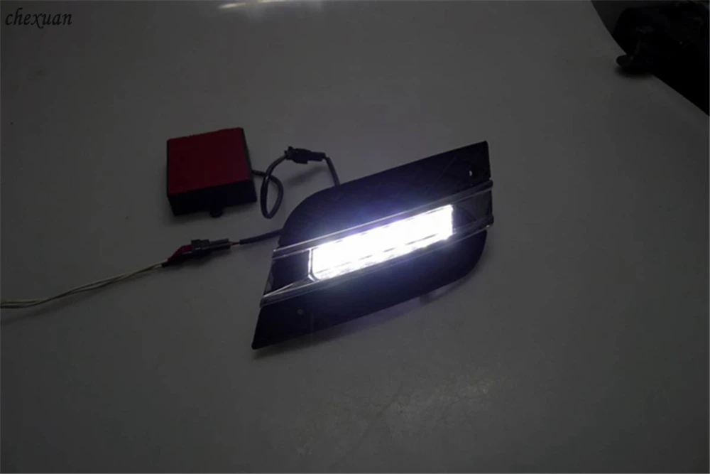 CSCSNL 2 шт. 12 В светодиодный фонарь для Mercedes Benz ML350 W164 ML300 ML320 2010 2011 DRL дневные ходовые огни Дневные противотуманные фары