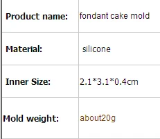 Маленькие формы форма для украшения тортов мастикой мыла 100% пищевое сырье