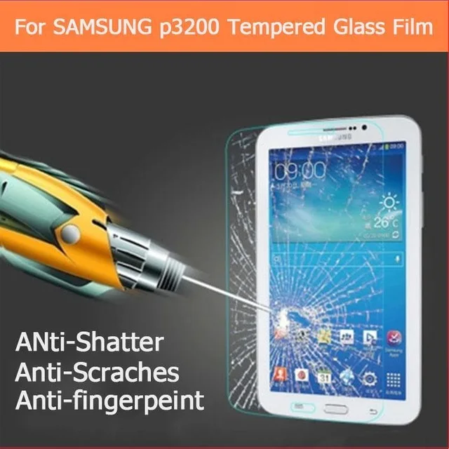 Фото 2 шт. для Samsung Galaxy Tab 3 T210 T211 P3200 P3210 7-дюймовый протектор экрана из закаленного стекла 2 шт. для Samsung Galaxy Tab 3 T210 T211 P3200 P3210 7-дюймовый протектор экрана из закаленного стекла