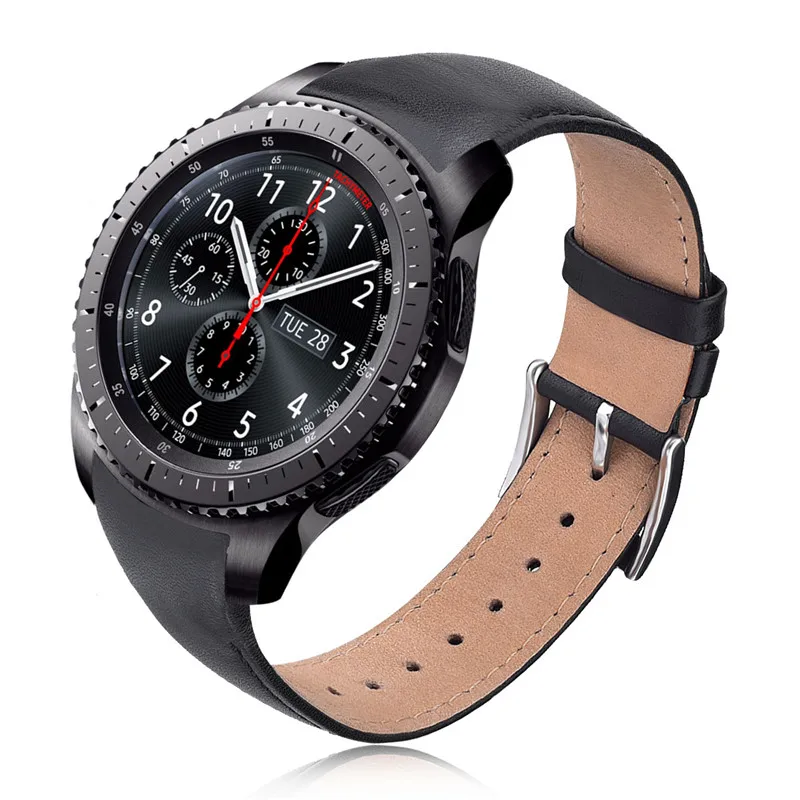 V-moro ремешок для часов samsung gear S3 классический ремешок из натуральной кожи с узором «крокодиловая кожа» ремешок gear S3 спортивные Смарт-часы