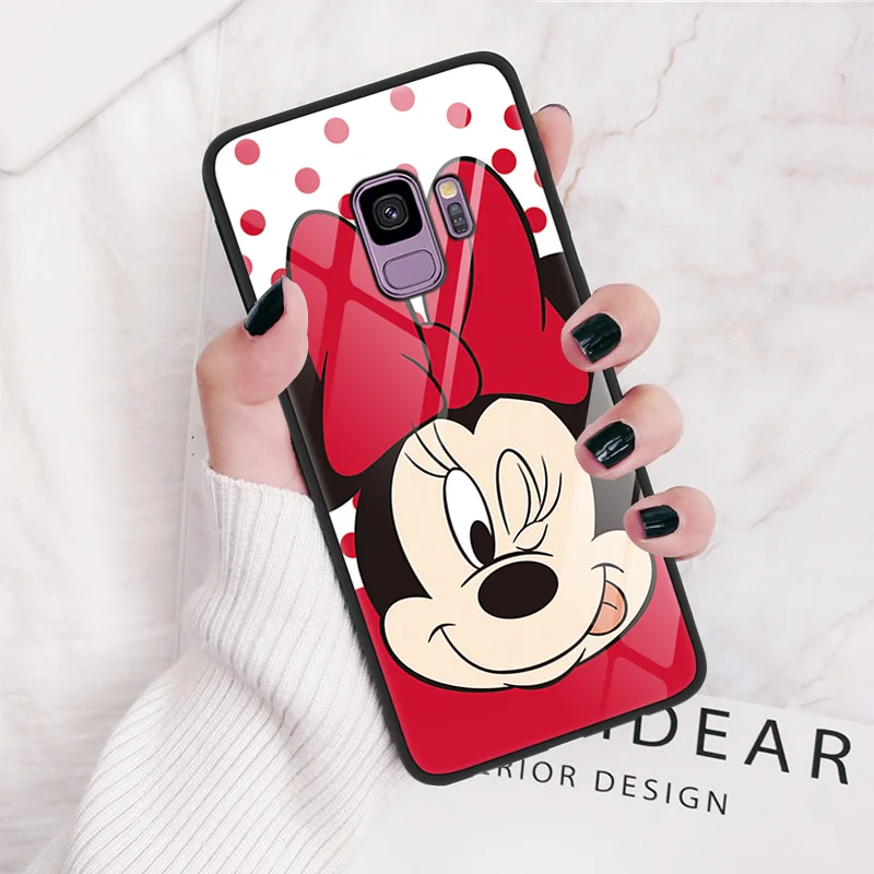 mnbodian Закаленное Стекло чехол для samsung Galaxy S10 S10e J4 J6 A6 A7 A8 A9 J5 J7 S8 S9 S10 плюс A30 A40 A50 A70 Note 8 9 крышка - Цвет: mnbodian